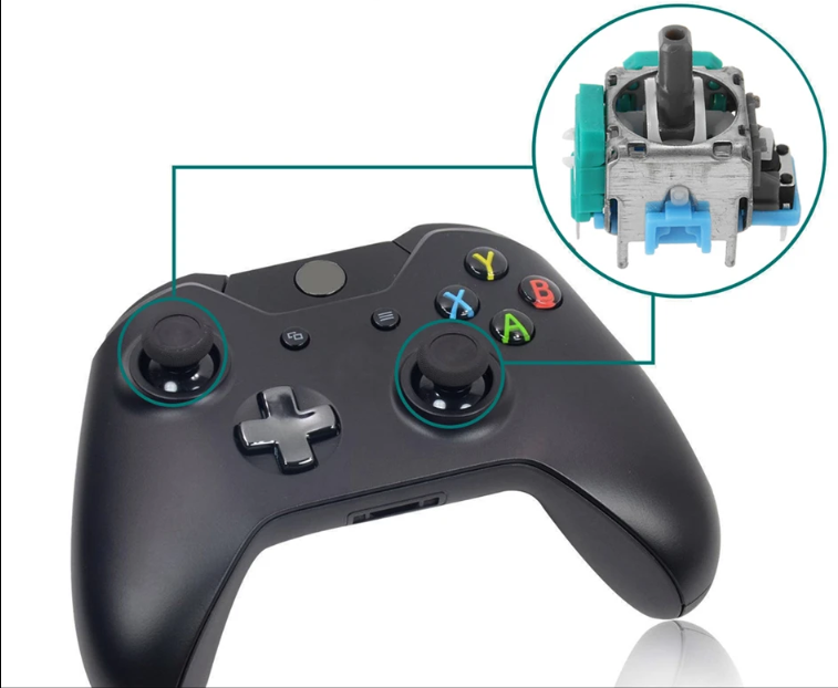 Аналоговый 3D механизм геймпада для PlayStation 4/5